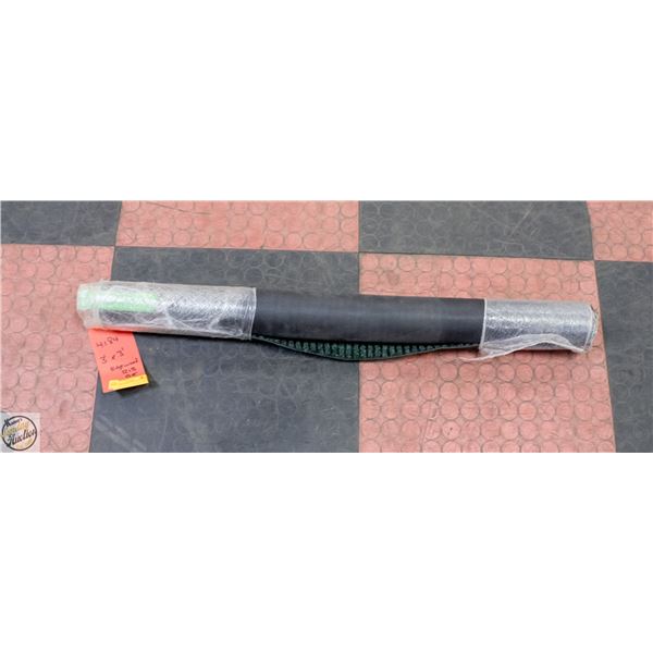 TWIN RIB GREEN ENTRANCE MAT 3' X 3'