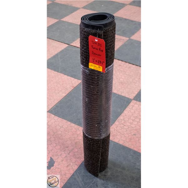 TWIN RIB ENTRANCE MAT 3' X 69.5"