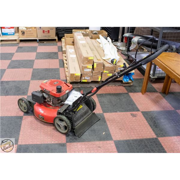 QUICK SMART 21" 2-IN-1 GAS MOWER