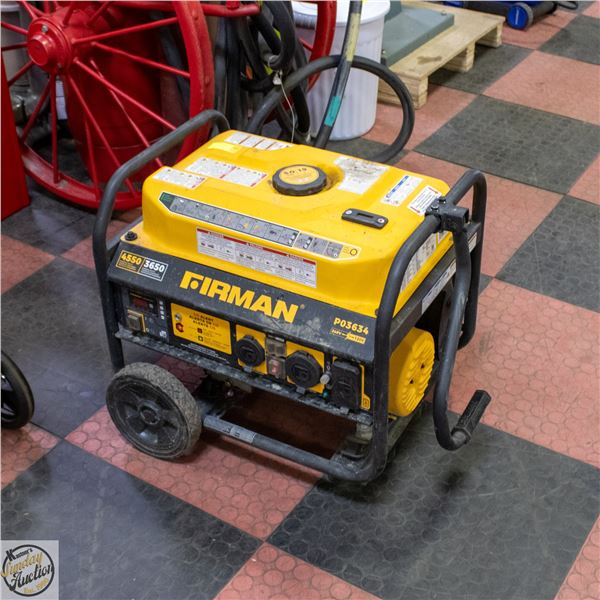FIRMAN PG3634 GENERATOR 4550 STARTING WATTS