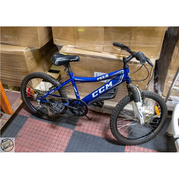 CCM 20" 6 SPEED FRONT SUSPENSION BIKE