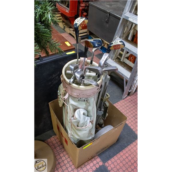 BEN HOGAN "PRINCESS" GOLF CLUBS W/BAG