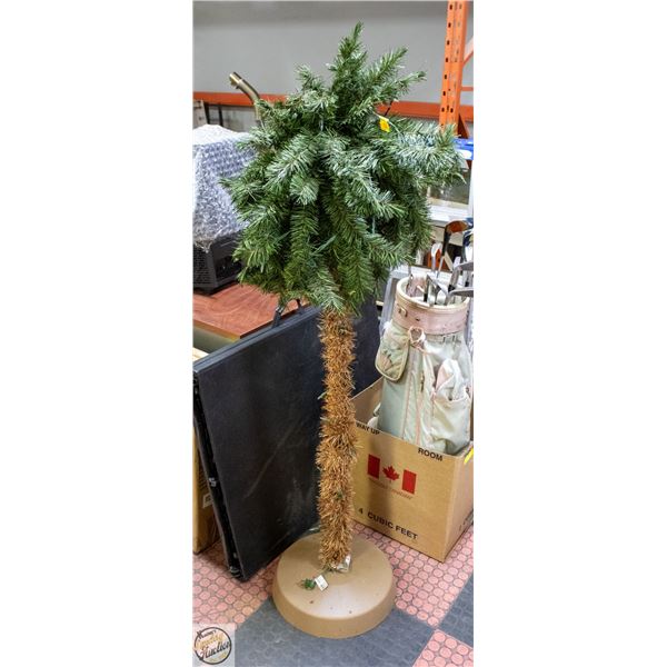 PRE LIT PALM TREE