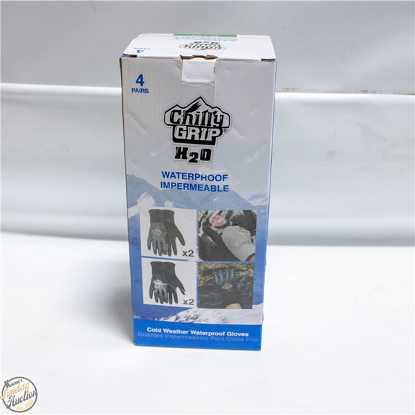 CHILLY GRIP WATERPROOF COLD WEATHER GLOVES