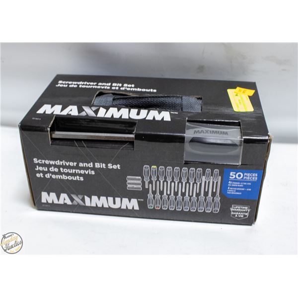 NEW MAXIMUM SCREWDRIVER
