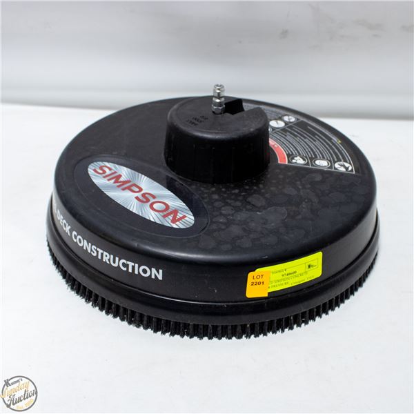 UNUSED SIMPSON CONCRETE FLOOR PRESSURE