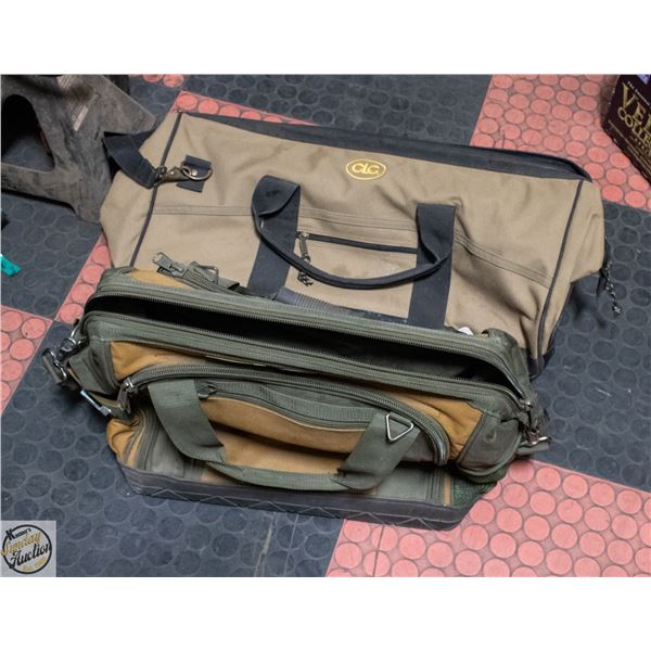 PAIR OF LARGE SOFT TOOL BAGS (2)