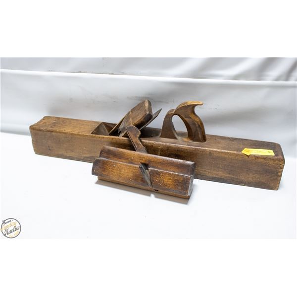 2 LARGE WOOD PLANERS