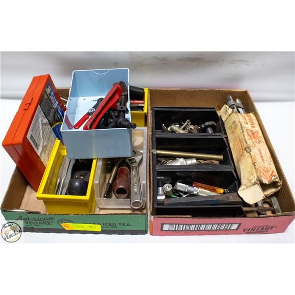 TRAY OF HAND TOOLS