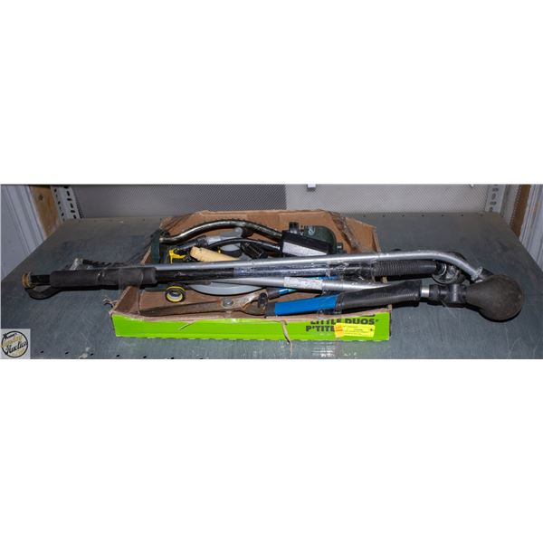 LOT OF ASSORTED GARDEN SPRAYERS & SHEARS