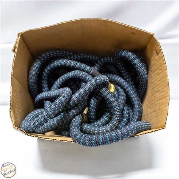 50' FIBRE EXPANDABLE GARDEN HOSE