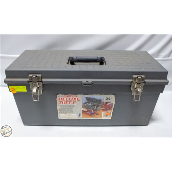 CONTICO TOOL BOX LOCKABLE WITH 2 TRAYS