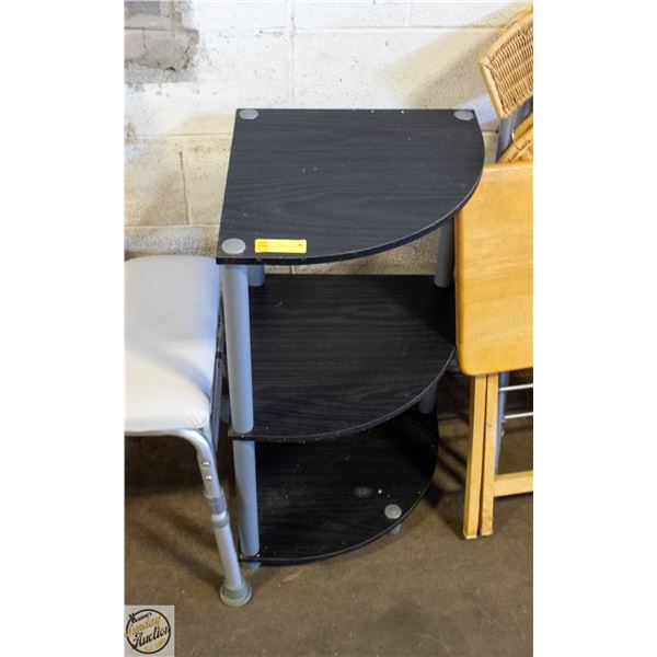 3 TIER CORNER SELVING UNIT