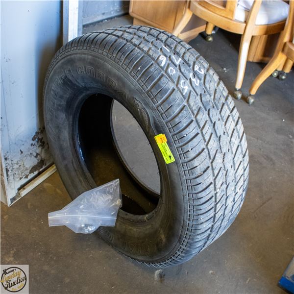 SPARE TIRE + 8 LUG NUTS