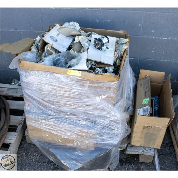 PALLET OF MOTORS AND PARTS