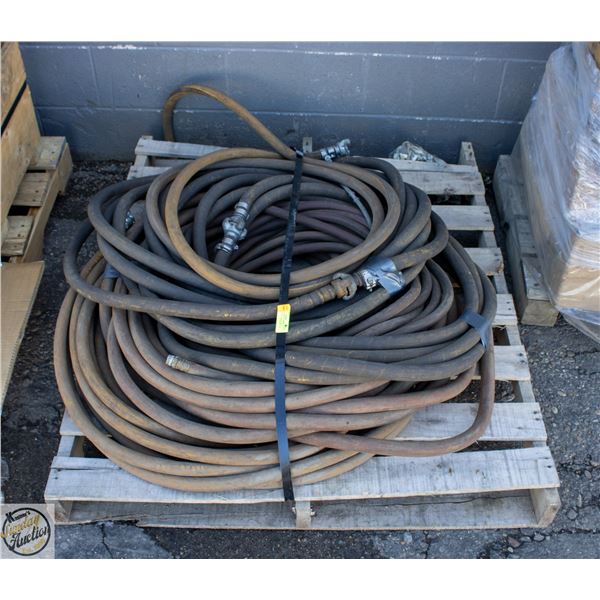 PALLET OF SEVERAL 300PSI AIRLINES WITH CONNECTORS
