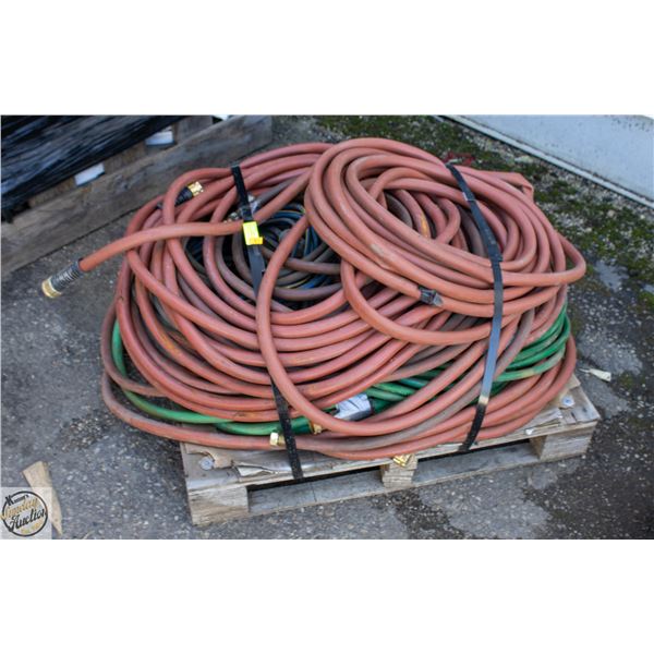 PALLET OF COMMERCIAL HOSES & EXTENSION CORDS