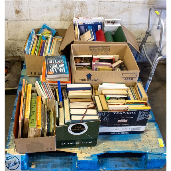ESTATE PALLET- BOOKS