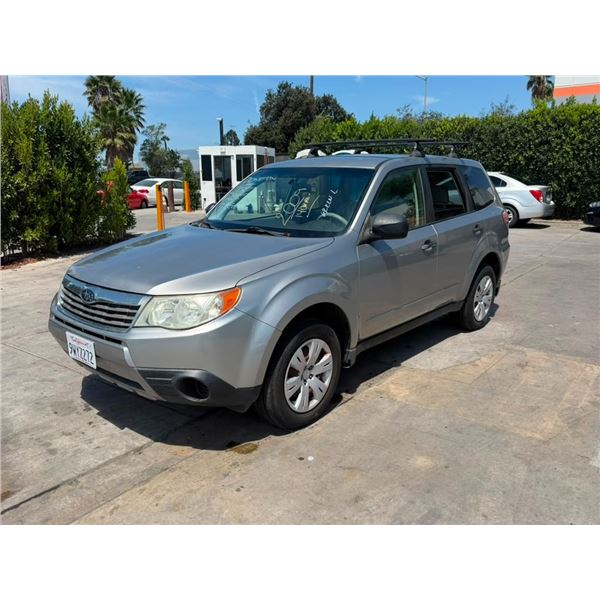 SUBA FORESTER  2009 SALV T/DONATION