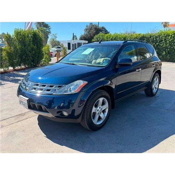 NISS MURANO 2004 T-DON - SMOG