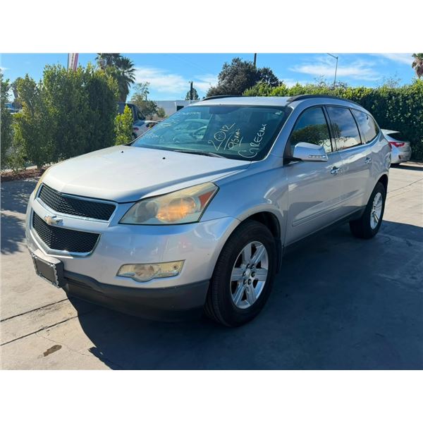 CHEV TRAVERSE 2012 O/S T-TMU