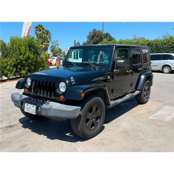 JEEP  WRANGLER 2010 T-DONATION