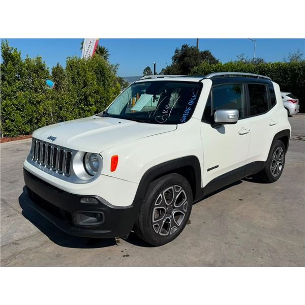 JEEP RENEGADE 2017 O/S-T SMOG-2 DAYS
