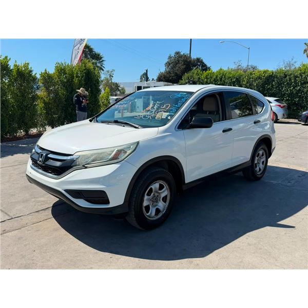 HOND CR-V 2015 O/S TITLE 2 DAYS