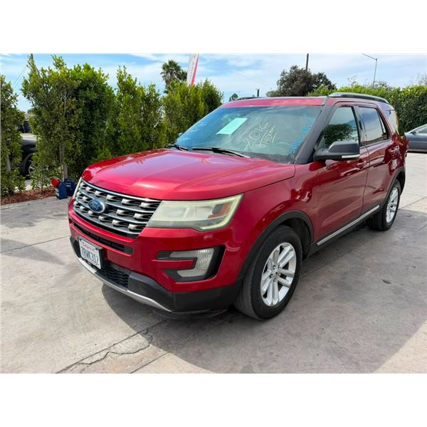 FORD  EXPLORER  2016 T-REPO-SMOG-2 DAYS
