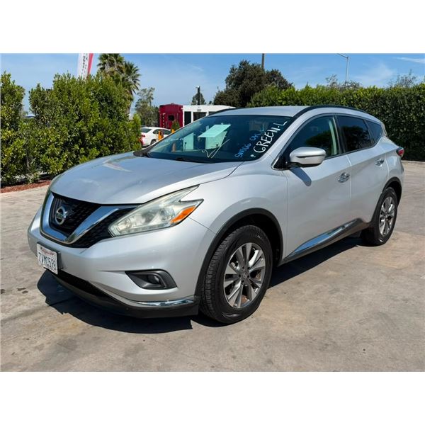 NISS MURANO 2017 O/S-T SMOG-2 DAYS
