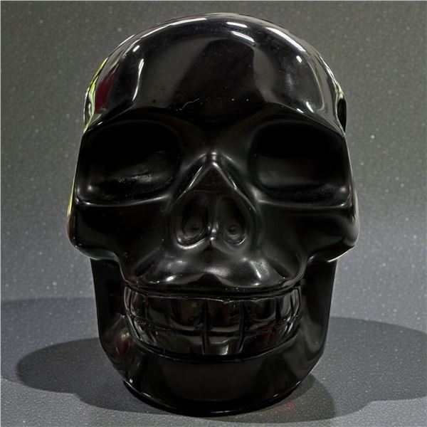 Black Obsidian Skull Size L