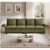 Image 1 : Green Comfy Cloud Couch Large Sofa for Living Room - SKU: USACOPN1087761-4 -