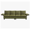 Image 3 : Green Comfy Cloud Couch Large Sofa for Living Room - SKU: USACOPN1087761-4 -