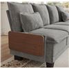 Image 5 : Gray Comfy Cloud Couch Large Sofa for Living Room - SKU: USACOPN1087761-2 -