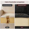 Image 5 : Black Comfy Cloud Couch Large Sofa for Living Room - SKU: USACOPN1087761-1 -