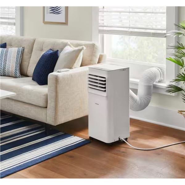 6,000 BTU 115-Volt 3-in-1 Portable Air Conditioner Unit Cools 150 sq. ft. with Dehumidifier and Remo