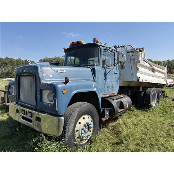 Late 70’s Mack tandem axle dump truck
