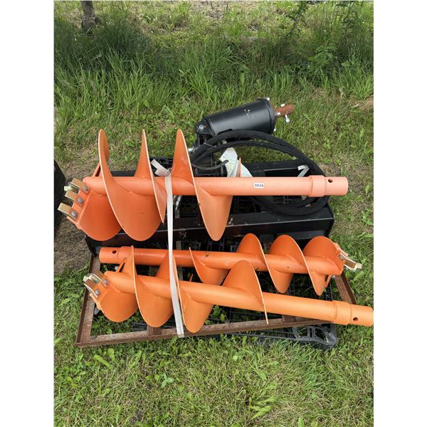 RAYTREE RMA42 skidsteer auger