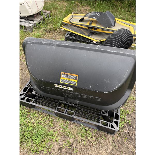 John Deere rear bagger
