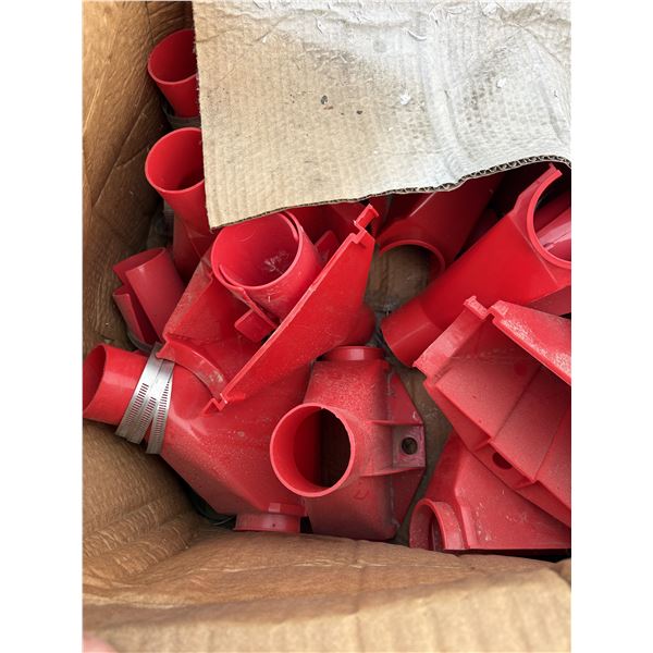 Parts for chicken feeder