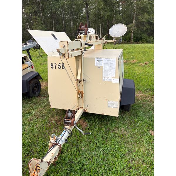 Ingersol Rand 6kw light plant