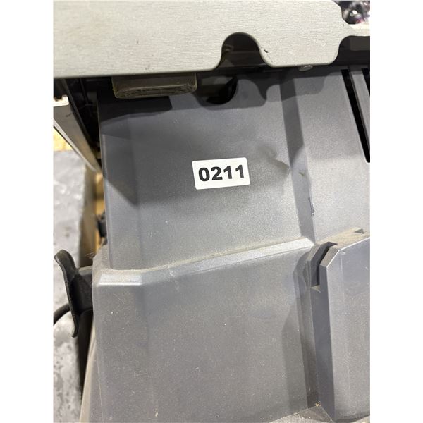 Mastercraft maximum table saw with stand