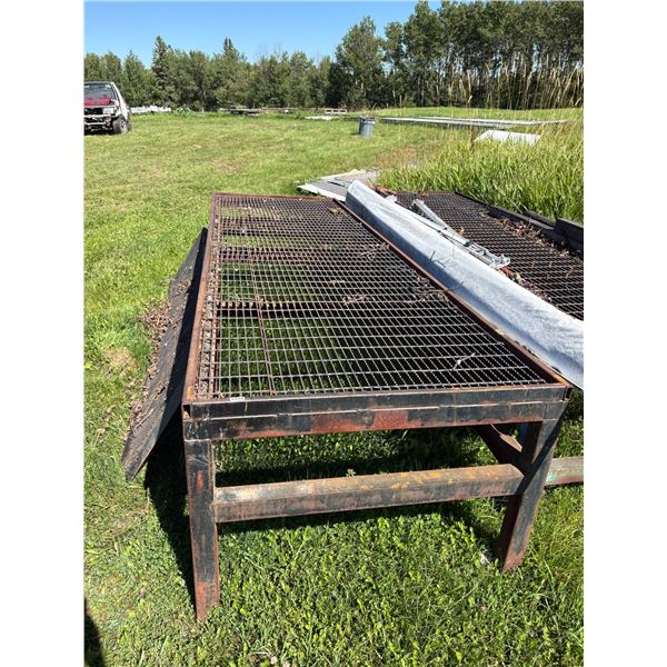 heavy steel table