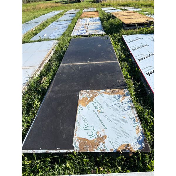 pallet of ACM alumaboard