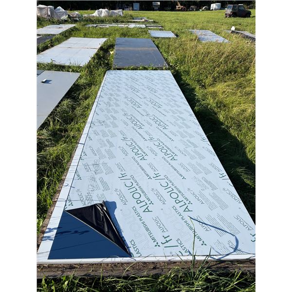 pallet of ACM alumaboard