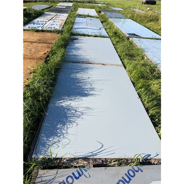 pallet of ACM alumaboard
