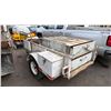 Image 2 : 1995 UBILT UTILITY TRAILER, WHITE, VIN 082795,