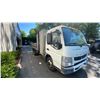 Image 4 : 2012 MITSUBISHI FUSO CANTER FE180, 2DR DUMP TRUCK, WHITE, VIN JL6CRE1A4CK000445,