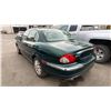 Image 2 : 2003 JAGUAR X-TYPE 2.5, 4DRSD, GREEN, VIN SAJEA51D93XC95018,
