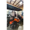 Image 6 : GC42S 4-SEAT ELECTRIC GOLF CART *ORANGE* 43KM TOP SPEED, REAR WHEEL DRIVE, 9" MULTIMEDIA SYSTEM,